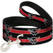 Dog Leash - CORVETTE C5 Logo/Stripe Black/White/Red/Gray REPEAT Dog Leashes GM General Motors   