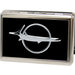 Business Card Holder - LARGE - Barracuda Emblem FCG Black Silver Metal ID Cases Dodge   