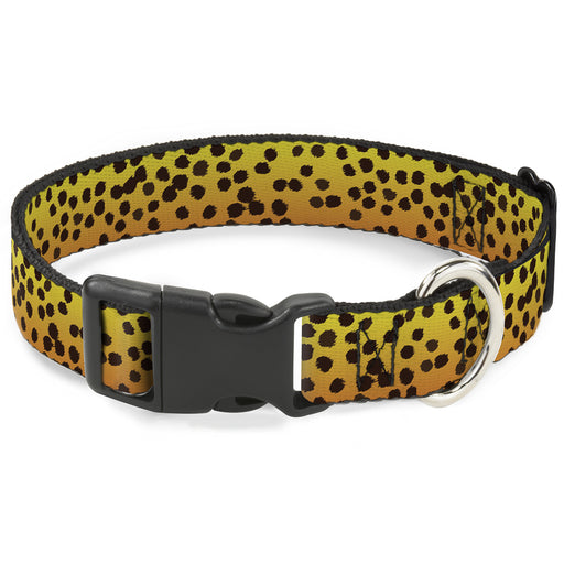 Plastic Clip Collar - Cheetah Plastic Clip Collars Buckle-Down   