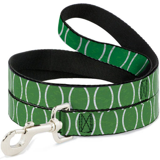 Dog Leash - Rings Camo Neon Green/White Dog Leashes Buckle-Down   