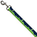 Dog Leash - Seattle Skyline Navy/Lime Green Dog Leashes Buckle-Down   