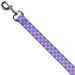 Dog Leash - Checker Baby Pink/Baby Blue Dog Leashes Buckle-Down   
