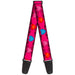 Guitar Strap - Candy Hearts Guitar Straps Buckle-Down   