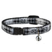 Cat Collar Breakaway - Dental X-Rays Black White Breakaway Cat Collars Buckle-Down   