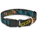 Plastic Clip Collar - Honor Gray Plastic Clip Collars Buckle-Down   