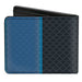 Bi-Fold Wallet - Snake Blue Krait Black Blue Gray Bi-Fold Wallets Buckle-Down   