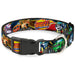 Plastic Clip Collar - BLAZE AND THE MONSTER MACHINES 6-Trucks Group Pose Plastic Clip Collars Nickelodeon   