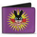 Bi-Fold Wallet - Bunny Superhero Purple Bi-Fold Wallets Buckle-Down   