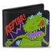 Bi-Fold Wallet - REPTAR! Pose + RUGRATS Logo Bi-Fold Wallets Nickelodeon   