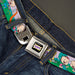 RUGRATS Logo Full Color Seatbelt Belt - RUGRATS Lil & Phil Outdoor Poses Webbing Seatbelt Belts Nickelodeon   