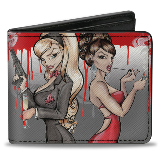 Bi-Fold Wallet - Bond Girls Bi-Fold Wallets Sexy Ink Girls   