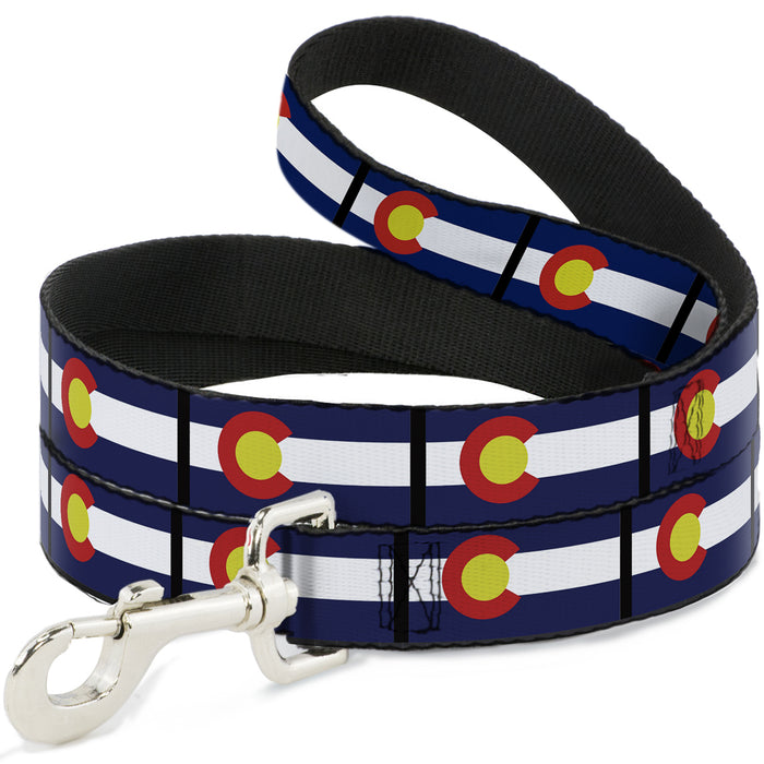 Dog Leash - Colorado Flags Dog Leashes Buckle-Down   