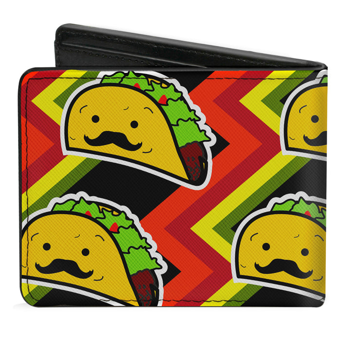 Bi-Fold Wallet - Taco Man Bi-Fold Wallets Buckle-Down   