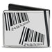 Bi-Fold Wallet - Barcode Bi-Fold Wallets Buckle-Down   