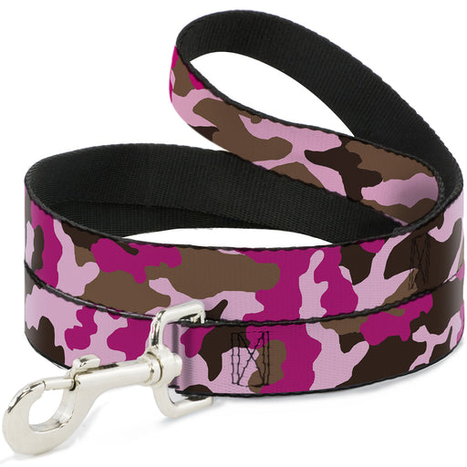 Dog Leash - Camo Pink Dog Leashes Buckle-Down   