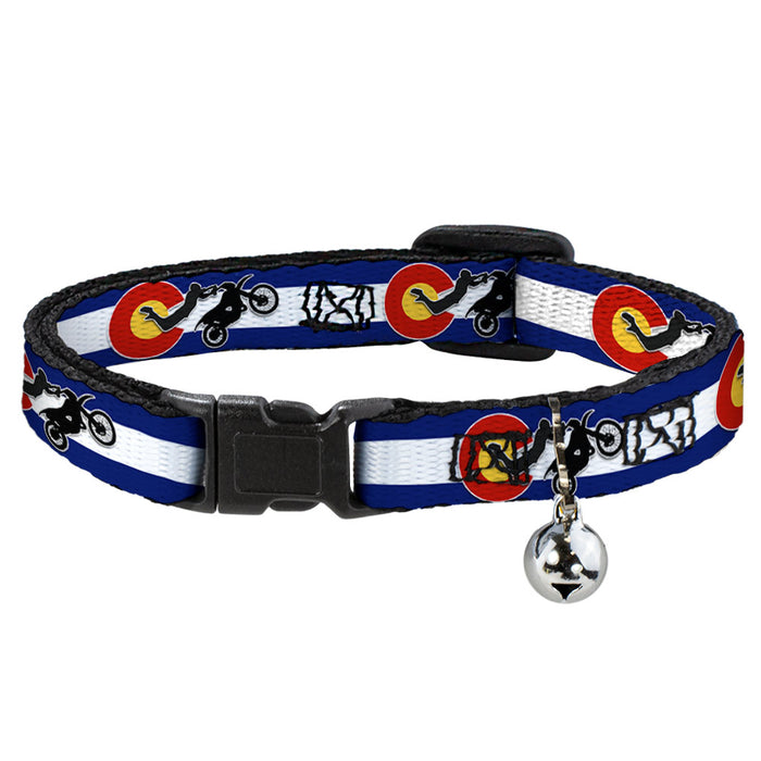 Cat Collar Breakaway - Colorado Freestyle Motocross Superman Breakaway Cat Collars Buckle-Down   