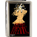 Business Card Holder - LARGE - Wile E Coyote EPIC FAIL FCG Black Red Metal ID Cases Looney Tunes   