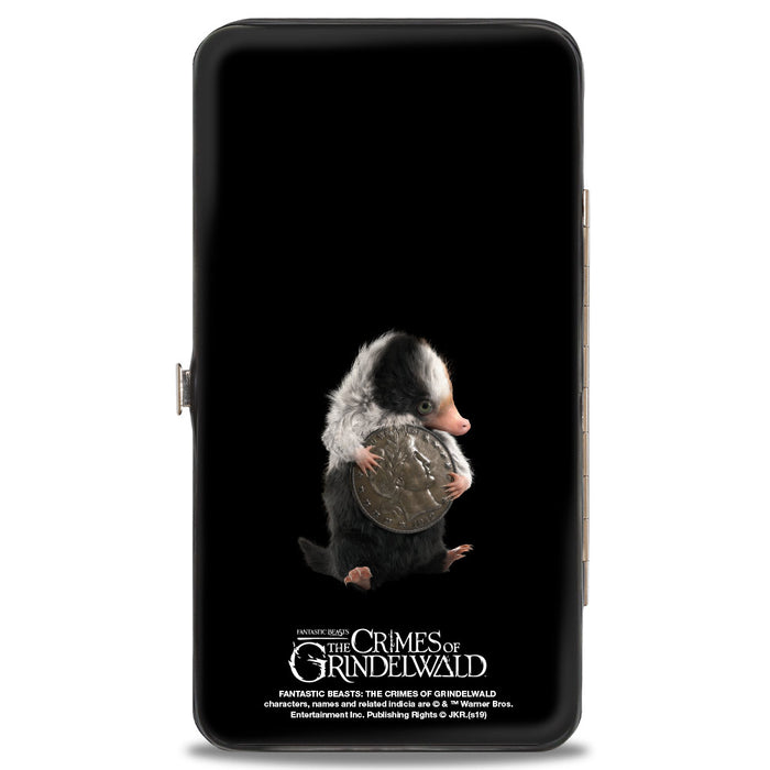 Hinged Wallet - Fantastic Beasts The Crimes of Grindelwald Baby Niffler's Stacked + Baby Niffler Coin Pose Hinged Wallets The Wizarding World of Harry Potter   