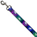 Dog Leash - Laser Eye Cats in Space Dog Leashes Buckle-Down   