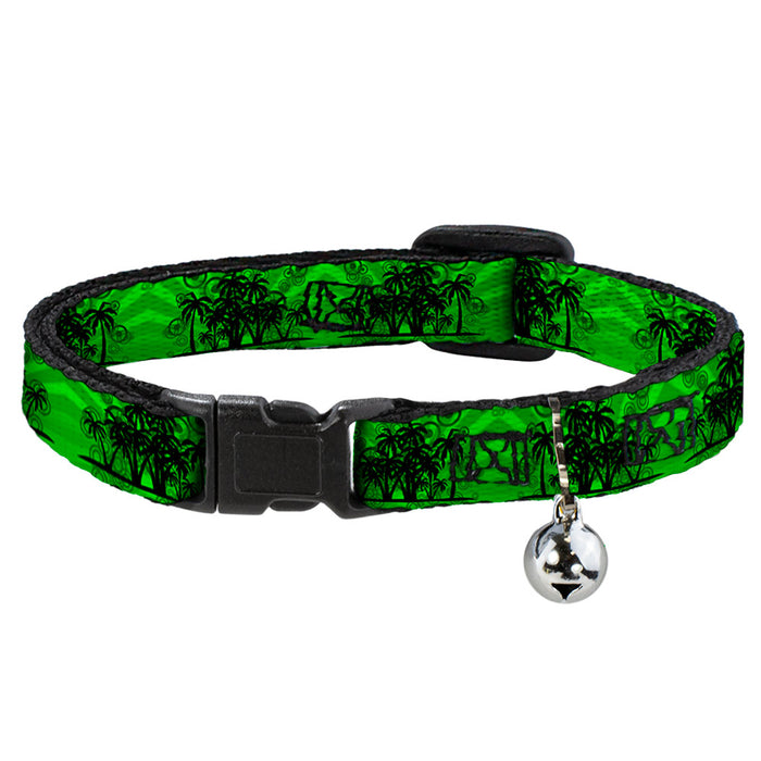 Cat Collar Breakaway - Palm Trees Breakaway Cat Collars Buckle-Down   