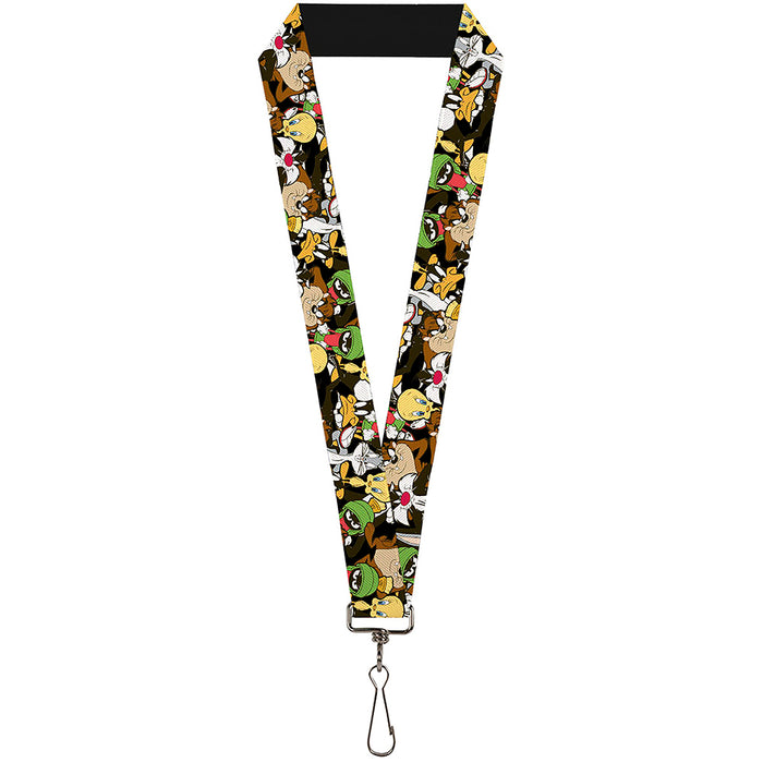 Lanyard - 1.0" - Looney Tunes 6-Character Stacked Collage4 Lanyards Looney Tunes   