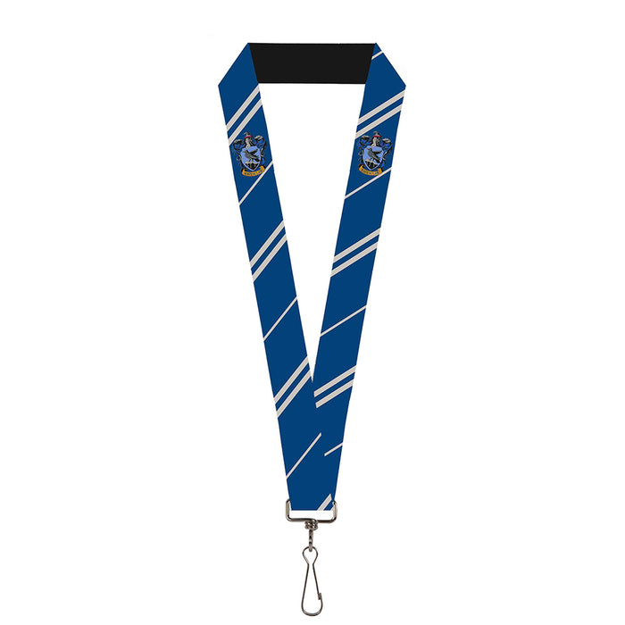 Lanyard - 1.0" - RAVENCLAW Crest Stripe Blue Gray Lanyards The Wizarding World of Harry Potter Default Title  