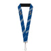 Lanyard - 1.0" - RAVENCLAW Crest Stripe Blue Gray Lanyards The Wizarding World of Harry Potter Default Title  