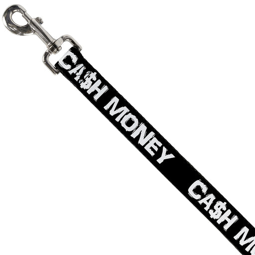 Dog Leash - CA$H MONEY Black/White Dog Leashes Buckle-Down   