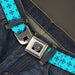 BD Wings Logo CLOSE-UP Full Color Black Silver Seatbelt Belt - Wallpaper2 Baby Blue/Blue Webbing Seatbelt Belts Buckle-Down   