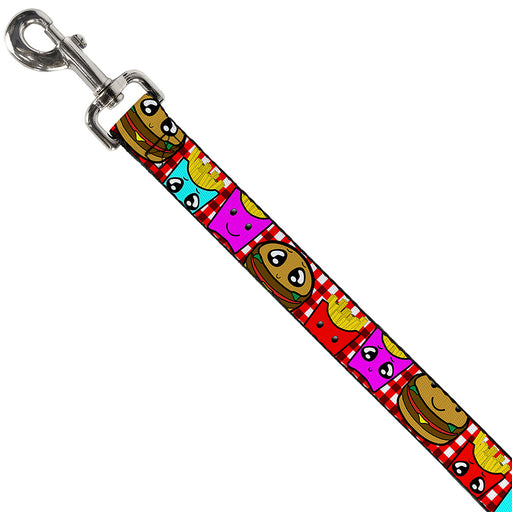 Dog Leash - Burger & Fries Cartoon Dog Leashes Buckle-Down   