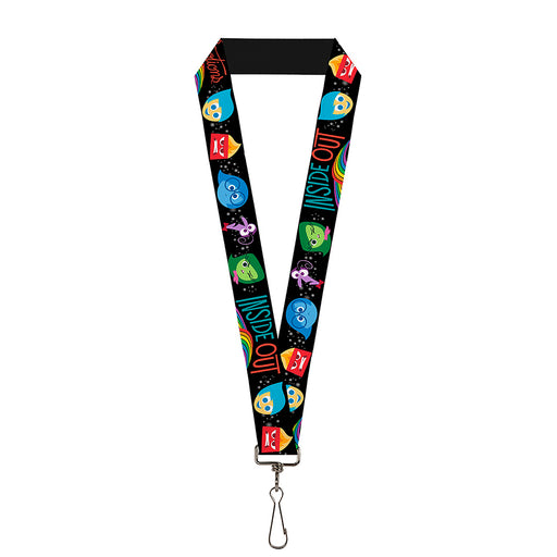 Lanyard - 1.0" - INSIDE OUT Emotion Expressions EVERY DAY IS FULL OF EMOTIONS Lanyards Disney   