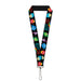 Lanyard - 1.0" - INSIDE OUT Emotion Expressions EVERY DAY IS FULL OF EMOTIONS Lanyards Disney   