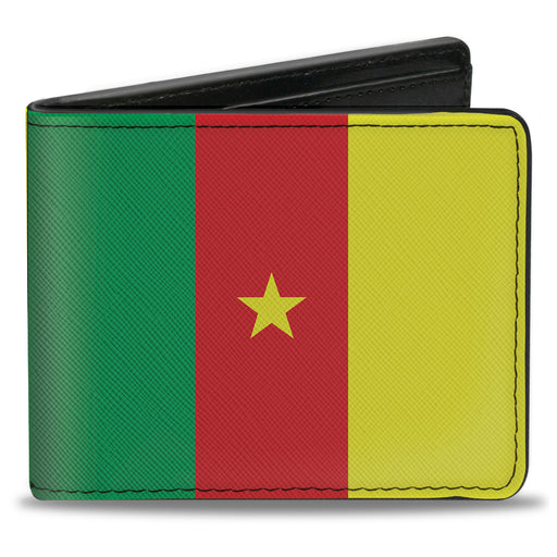 Bi-Fold Wallet - Cameroon Flags Bi-Fold Wallets Buckle-Down   
