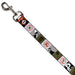 Dog Leash - Gremlins GIZMO Poses/Rules Blocks Red/Greens/Grays/White Dog Leashes Warner Bros. Horror Movies   