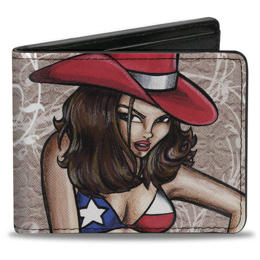 Bi-Fold Wallet - Fuck Texas Part 1 Bi-Fold Wallets Sexy Ink Girls   