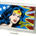 Business Card Holder - SMALL - Wonder Woman Face w Stars FCG Business Card Holders DC Comics   