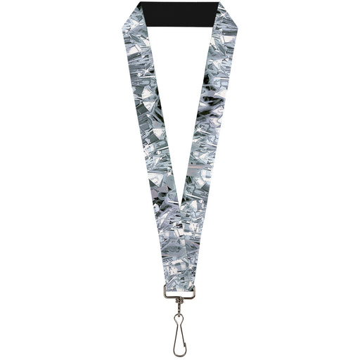 Lanyard - 1.0" - Crystals3 Clear Lanyards Buckle-Down   