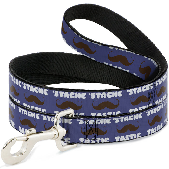 Dog Leash - Mustache 'Stache-Tastic Dog Leashes Buckle-Down   