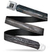 BD Wings Logo CLOSE-UP Full Color Black Silver Seatbelt Belt - TJ-Star Machine Webbing Seatbelt Belts Buckle-Down   