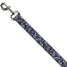 Dog Leash - Floral Paisley3 Blue/White/Gray Dog Leashes Buckle-Down   
