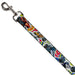 Dog Leash - Blaze & 5-Trucks/Flames Collage Green/Multi Color Dog Leashes Nickelodeon   