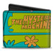 Bi-Fold Wallet - Scooby Doo Group Driving Mystery Machine Side Pose Blue Bi-Fold Wallets Scooby Doo   