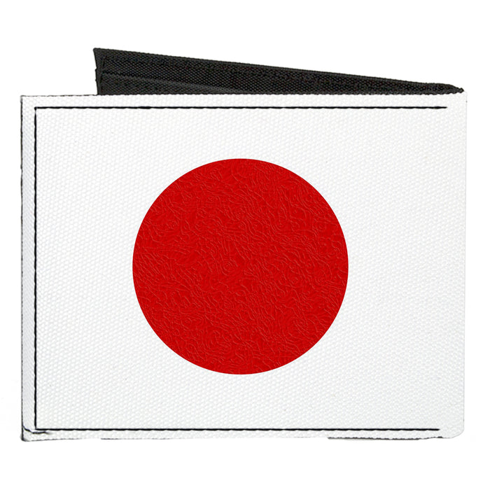 Canvas Bi-Fold Wallet - Japan Flag Canvas Bi-Fold Wallets Buckle-Down   