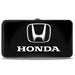 Hinged Wallet - Honda 3-D Logo Black Silver White Hinged Wallets Honda   