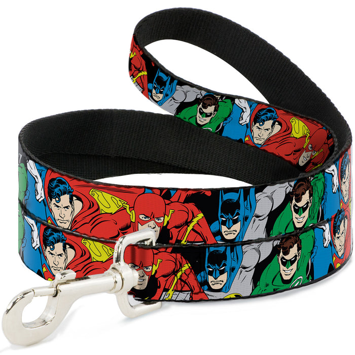 Dog Leash - Justice League Superheroes CLOSE-UP New Dog Leashes DC Comics   