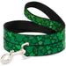 Dog Leash - St. Patrick's Day Mickey Collage Greens Dog Leashes Disney   