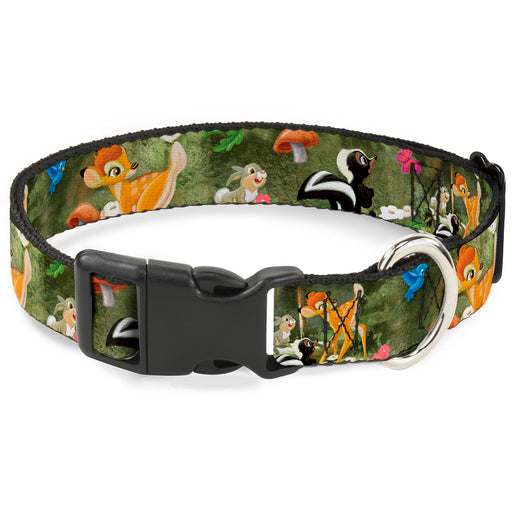 Plastic Clip Collar - Bambi & Friends Scene Plastic Clip Collars Disney   