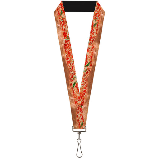 Lanyard - 1.0" - Chicago Style Pizza Vivid Lanyards Buckle-Down   