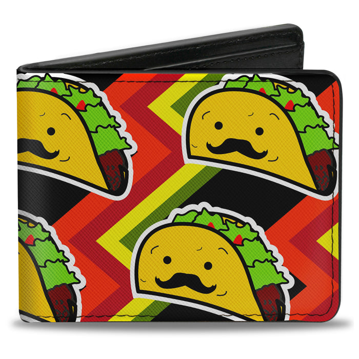 Bi-Fold Wallet - Taco Man Bi-Fold Wallets Buckle-Down   