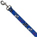 Dog Leash - Lucky CLOSE-UP Blue Dog Leashes Buckle-Down   